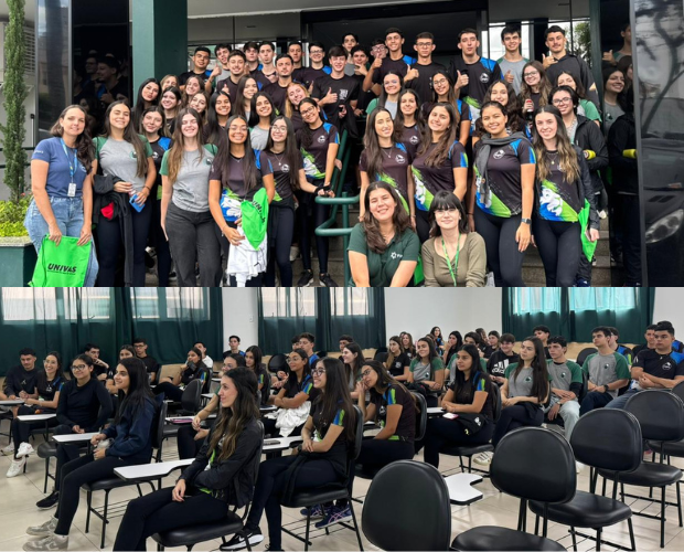 Alunos do Anglo visitam Unidade Central da Univ�s e Hospital Oncol�gico Samuel Lib�nio